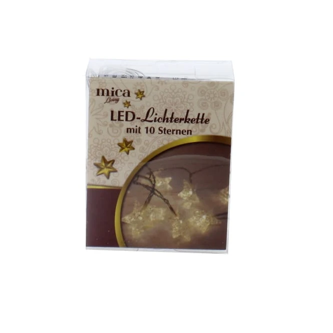 Lichterkette Sterne - 10 LED