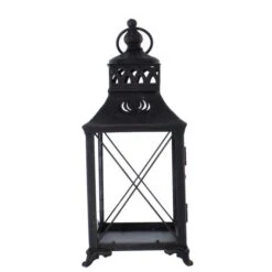 Laterne - Bronze Antik - Ca. 14 X 14 X 33 Cm