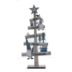 Standdeko - We Wish You A Merry Christmas - Ca. 21 X 5 X 45 Cm