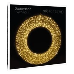 960er LED-Kranz - Ă = Ca. 38 Cm