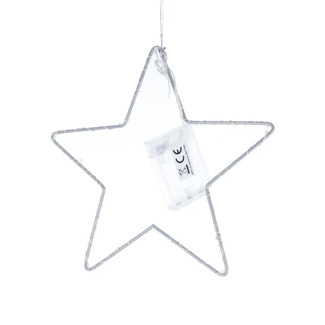 Sternensilhouette Mit LED - ø Ca. 25 Cm