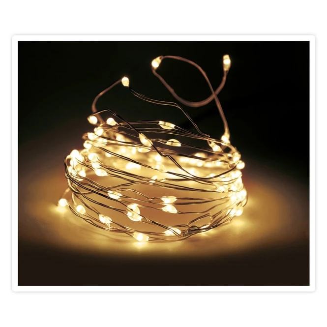200er LED-Lichterdraht - Silver Wire Lights â Bild 3