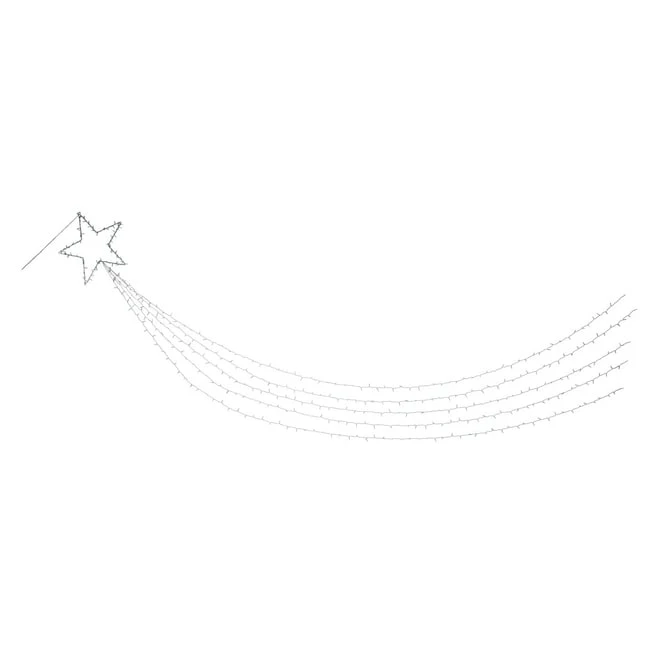 80er LED-Lichterkette - Sternschnuppe - Ca. 60 Cm