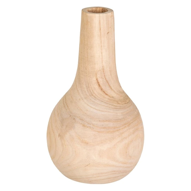 Vase - Aus Holz - Ca. 16 X 28 Cm â Bild 2