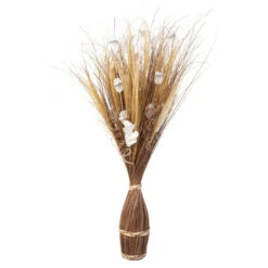 Dekostrauß - Aus Holz - Ca. 100 Cm