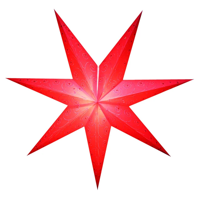 LED-Stern - Ă = Ca. 60 Cm - Rot