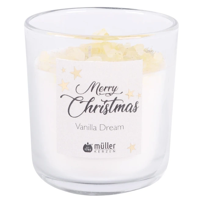 Duftkerze Im Glas - Ca. 8 X 9 Cm - Vanille