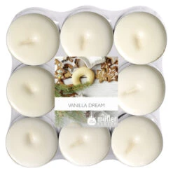 Teelichter - Ø = Ca. 4 Cm - 18 Stück - Vanille