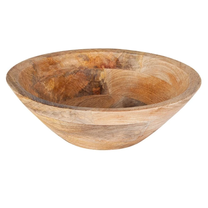 Dekoschale - Aus Holz - Ca. 30 X 10 Cm