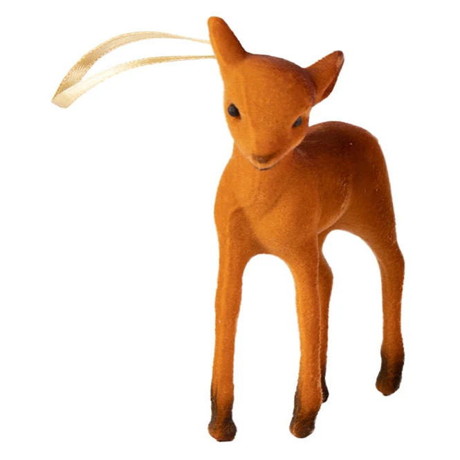 Dekohänger - Rehkitz - Ca. 3 X 6,5 X 7,5 Cm - 2 Stück – Bild 2