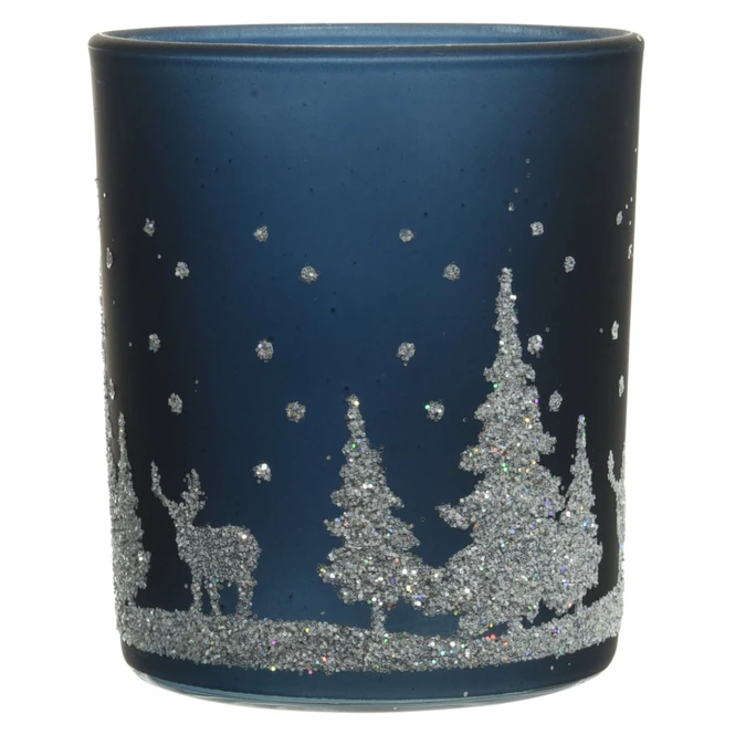 Teelichtglas - Weihnachten - Ca. 7 X 8,5 Cm - 1 StĂŒck â Bild 3