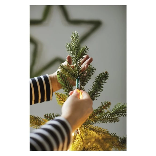 408er LED-Lichterdraht - Ca. 180 Cm - GrĂŒn