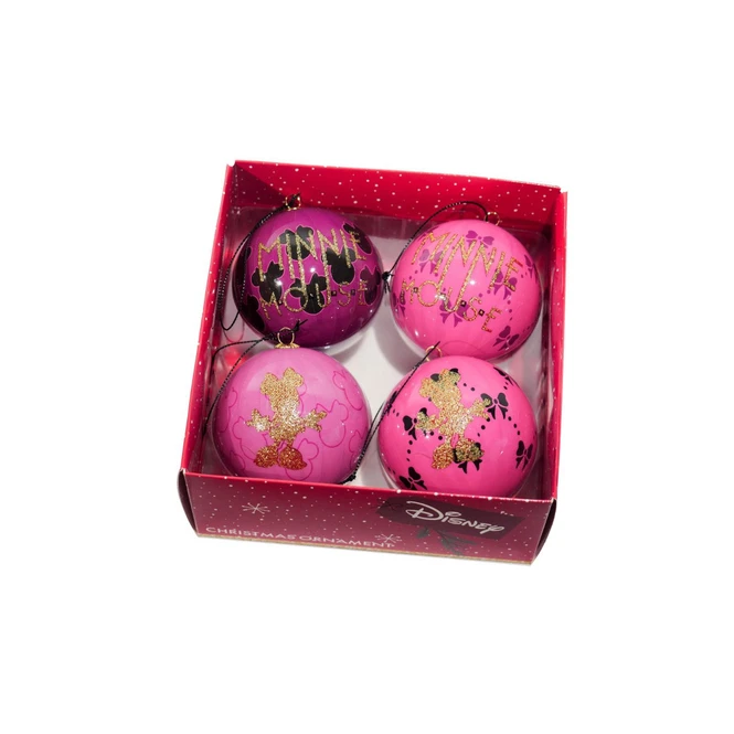 Christbaumkugeln - Minnie - 4 Stück