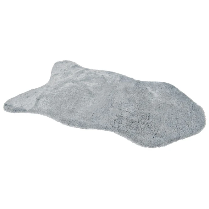 Dekofell - Ca. 60 X 90 Cm - Silbergrau