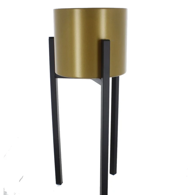 Pflanztopf Mit StÀnder - Aus Metall - Ca. 24 X 60 Cm