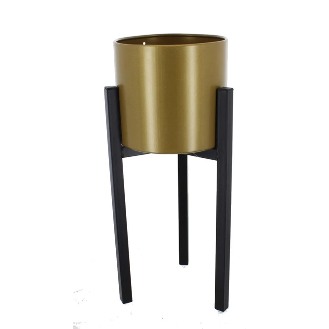 Pflanztopf Mit StÀnder - Aus Metall - Ca. 21 X 50 Cm