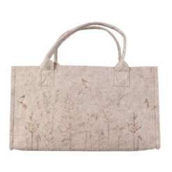 Tasche - Blumenwiese - Aus Filz - Ca. 30 X 20 X 17 Cm