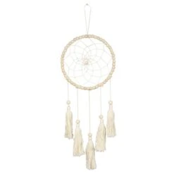 Traumfänger - Dekohänger - Aus Textil Und Holz - Ca. 50 X 16 Cm