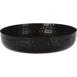 Dekoschale - Metall - Ca. 30 X 6,8 Cm - Schwarz