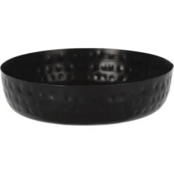 Dekoschale - Metall - Ca. 19,5 X 5 Cm - Schwarz