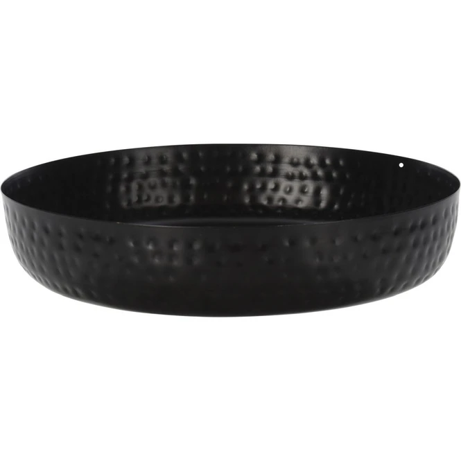 Dekoschale - Metall - Ca. 25 X 5,5 Cm - Schwarz