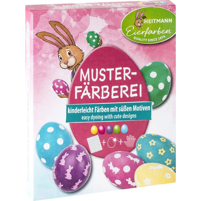 Eierfarben - Muster-FĂ€rberei