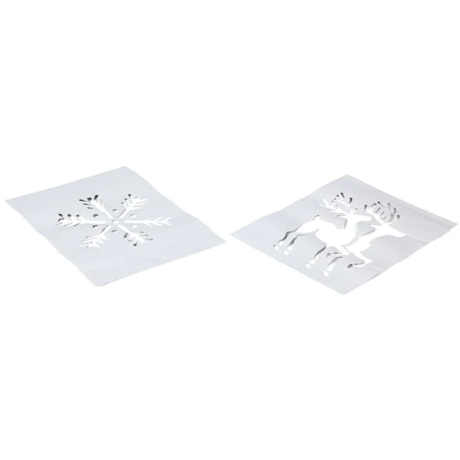 Schneespray - Ca. 150 Ml - Inkl. Schablonen