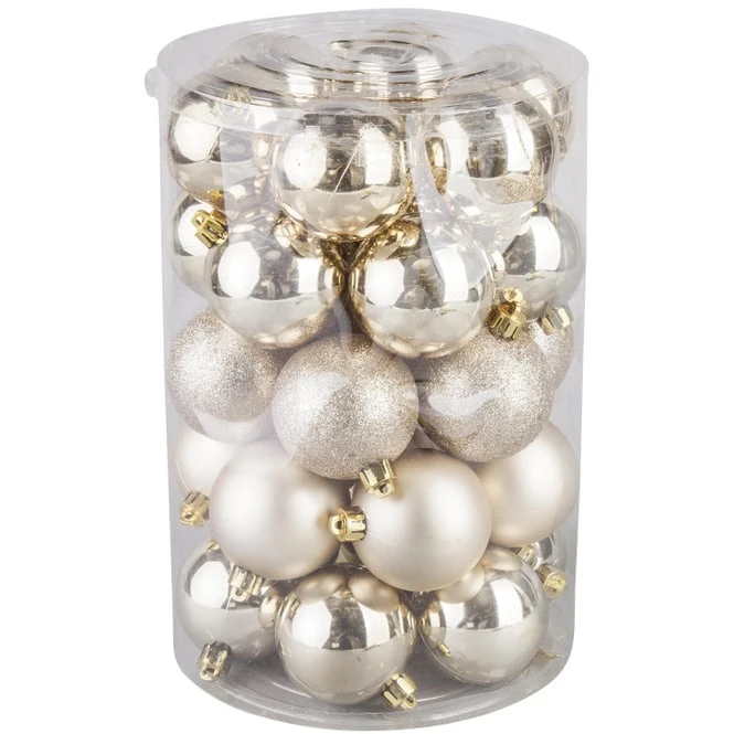 Christbaumkugeln - Ø = Ca. 30 Cm - 30 Stück – Bild 3