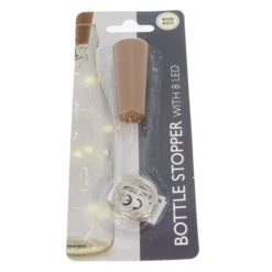 8er LED-Lichterdraht - Korken - Ca. 7,5 Cm