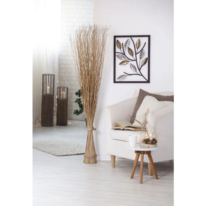 KerzenstÀnder - Aus Holz - Ca. 18 X 18 X 58 Cm - In Braun