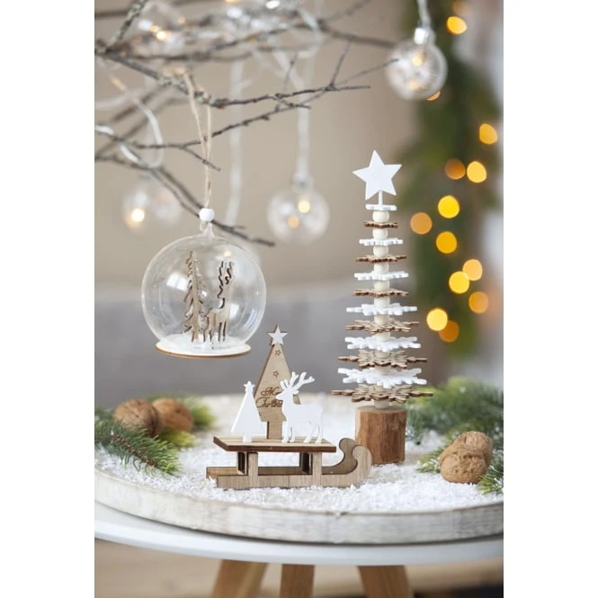 Tannenbaum - Aus Holz - 7,5 X 25 Cm - 1 Stück – Bild 2