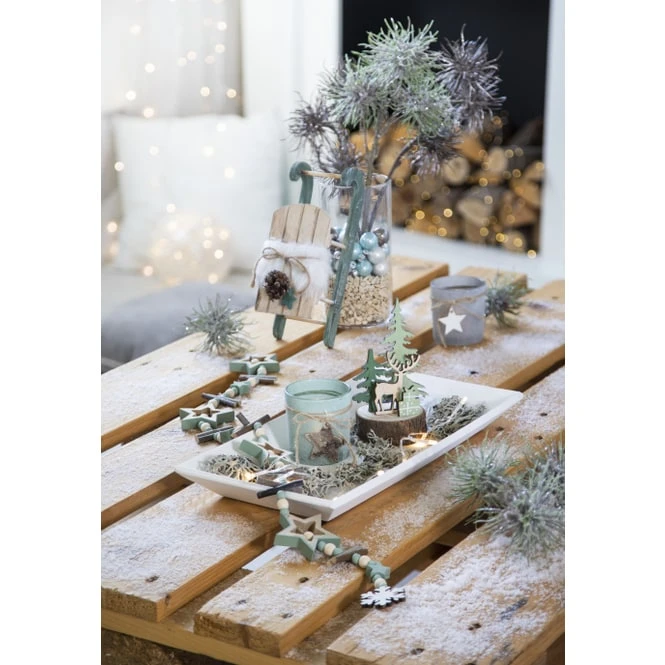 Standdeko - Rentier - Aus Holz - Ca. 7,5 X 7,5 X 15,5 Cm â Bild 2