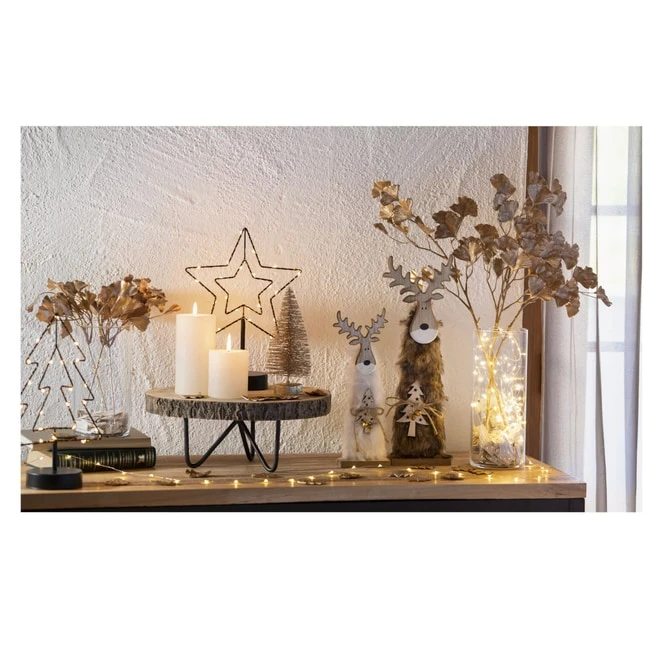 Tannenbaum - Ca. 20 Cm - Champagner â Bild 2