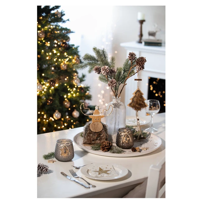 Rentier - Aus Holz - Ca. 13 X 5 X 24 Cm â Bild 2