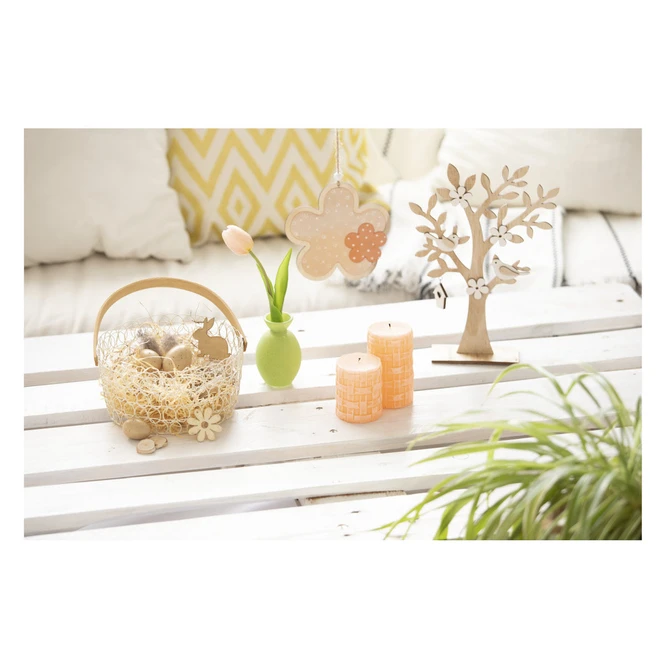 Dekostroh - Aus Holz - Ca. 26 X 11 X 4 Cm â Bild 2