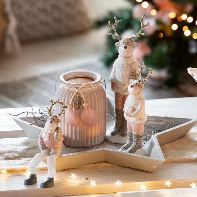 Dekoteller - Stern - Aus Holz - Ă = Ca. 31,5 Cm â Bild 3