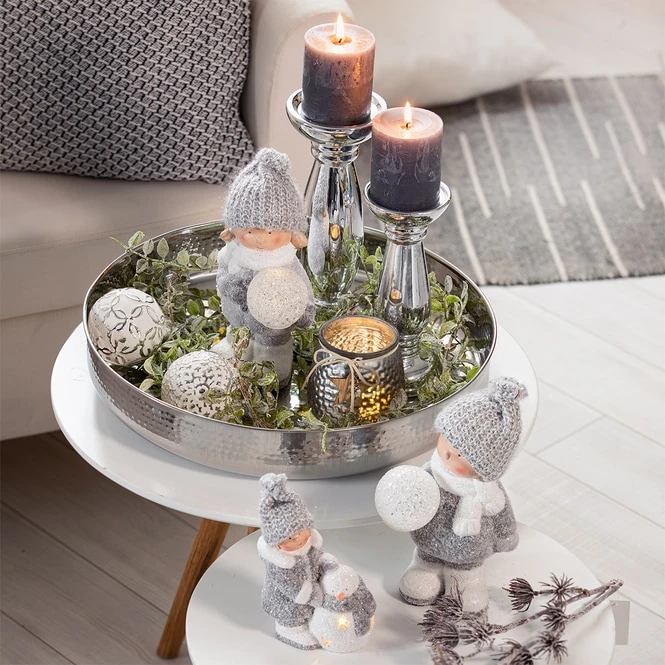 Christbaumkugel - Aus Glas - Ø = Ca. 8 Cm - 1 Stück – Bild 3