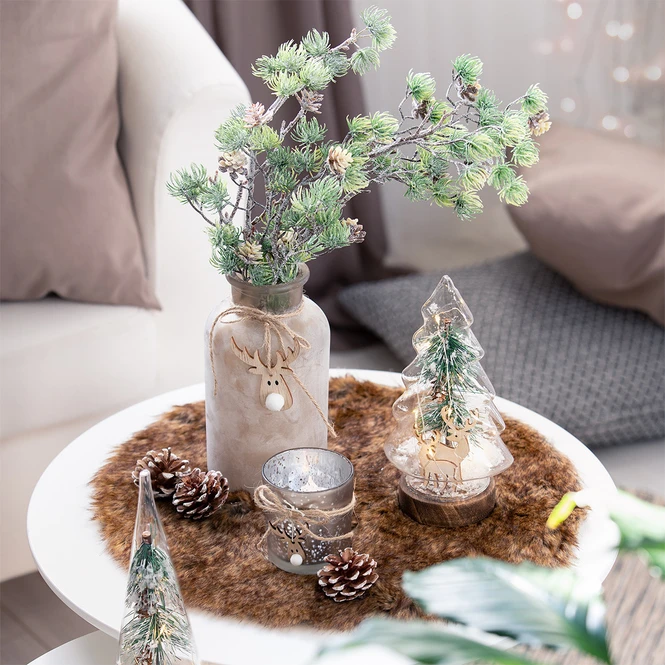 Platzdeckchen - Braun - Ă = 40 Cm â Bild 2