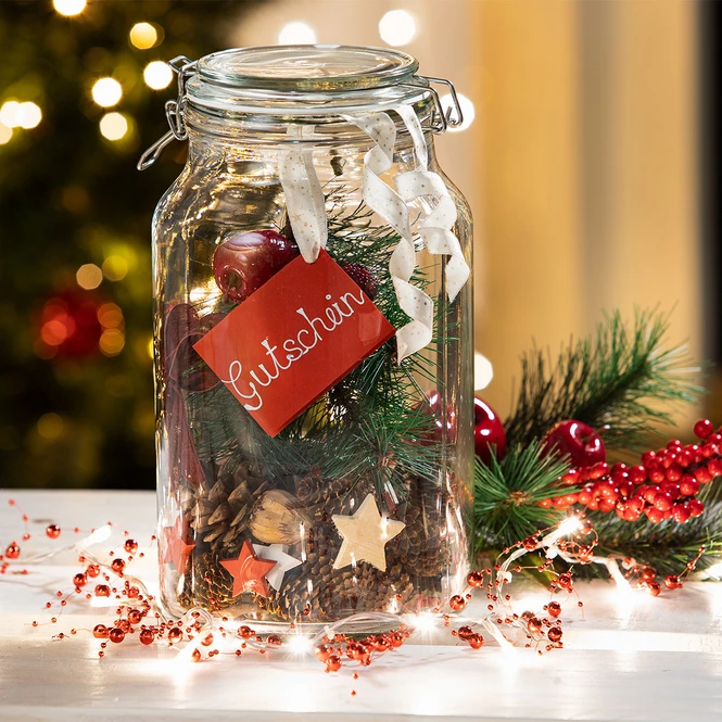 Streudeko - Weihnachten - Aus Holz - Ca. 150 G â Bild 3