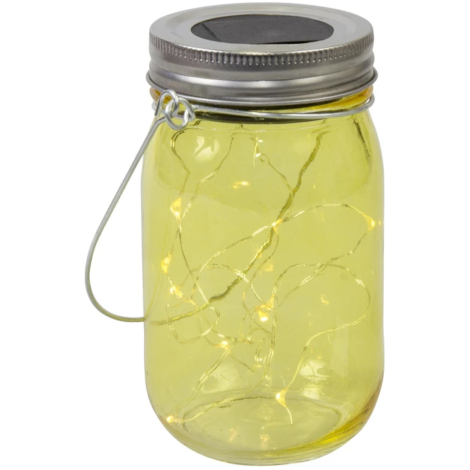 LED-Solarlampe - Aus Glas - 8 X 14 Cm - 1 StĂŒck â Bild 4