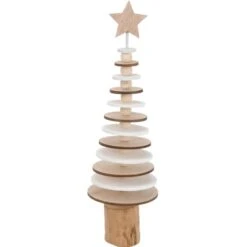 Tannenbaum - Aus Holz - 7,5 X 25 Cm - 1 StĂŒck