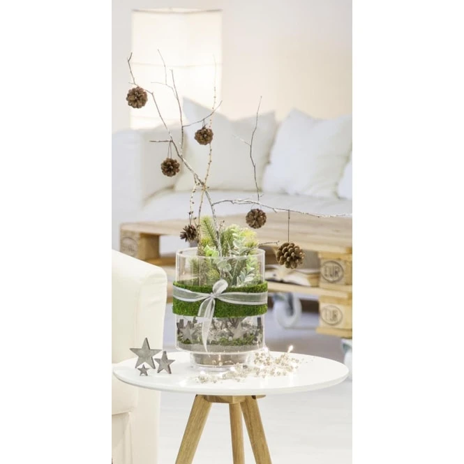 Streudeko - Aus Holz - Sterne - Grau â Bild 2