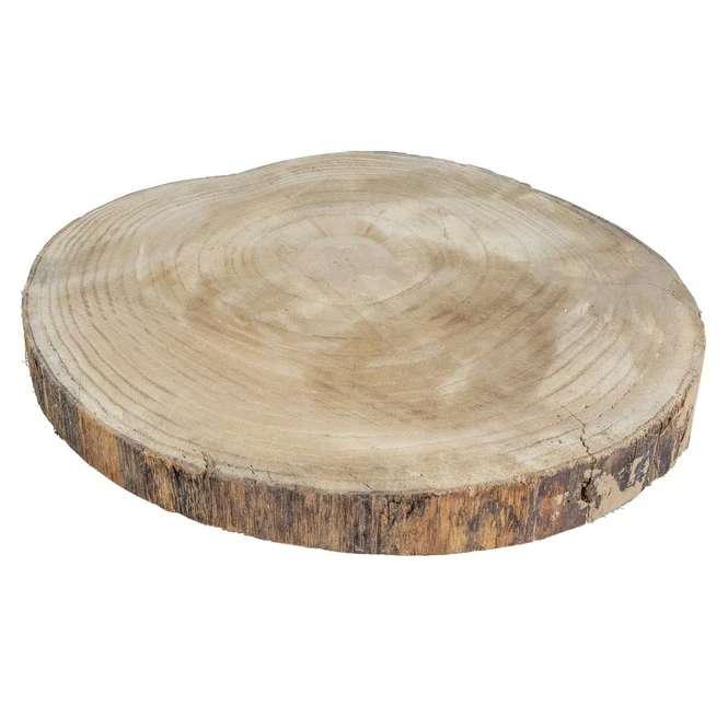 Deko-Holzscheibe - Ca. 35 X 30 Cm â Bild 2