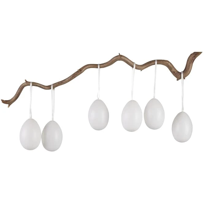 XL-Ostereier - Ca. 8 X 5,5 Cm - 6 Stück