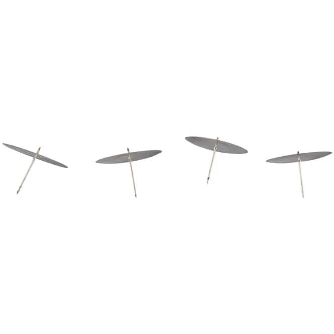 Halter Für Adventskerzen - Ca. 7 Cm - 4 Stück - Silber – Bild 4