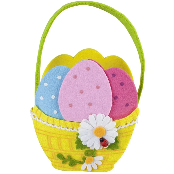 Osterkörbchen - Aus Filz - Ca. 16,5 X 8 X 26 Cm – Bild 2