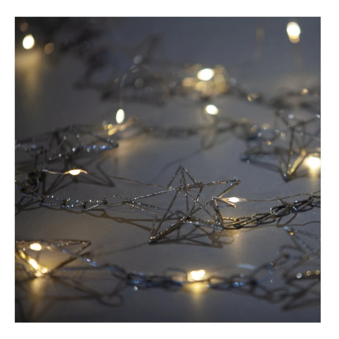 LED-Girlande - Sterne - Ca. 150 X 7 Cm - 1 StĂŒck â Bild 4